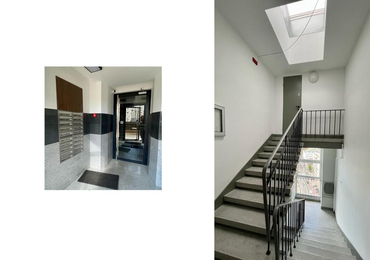 Atelier W Sercu Warszawy Z Panoramicznym Widokiem Apartment Warsaw Exterior photo