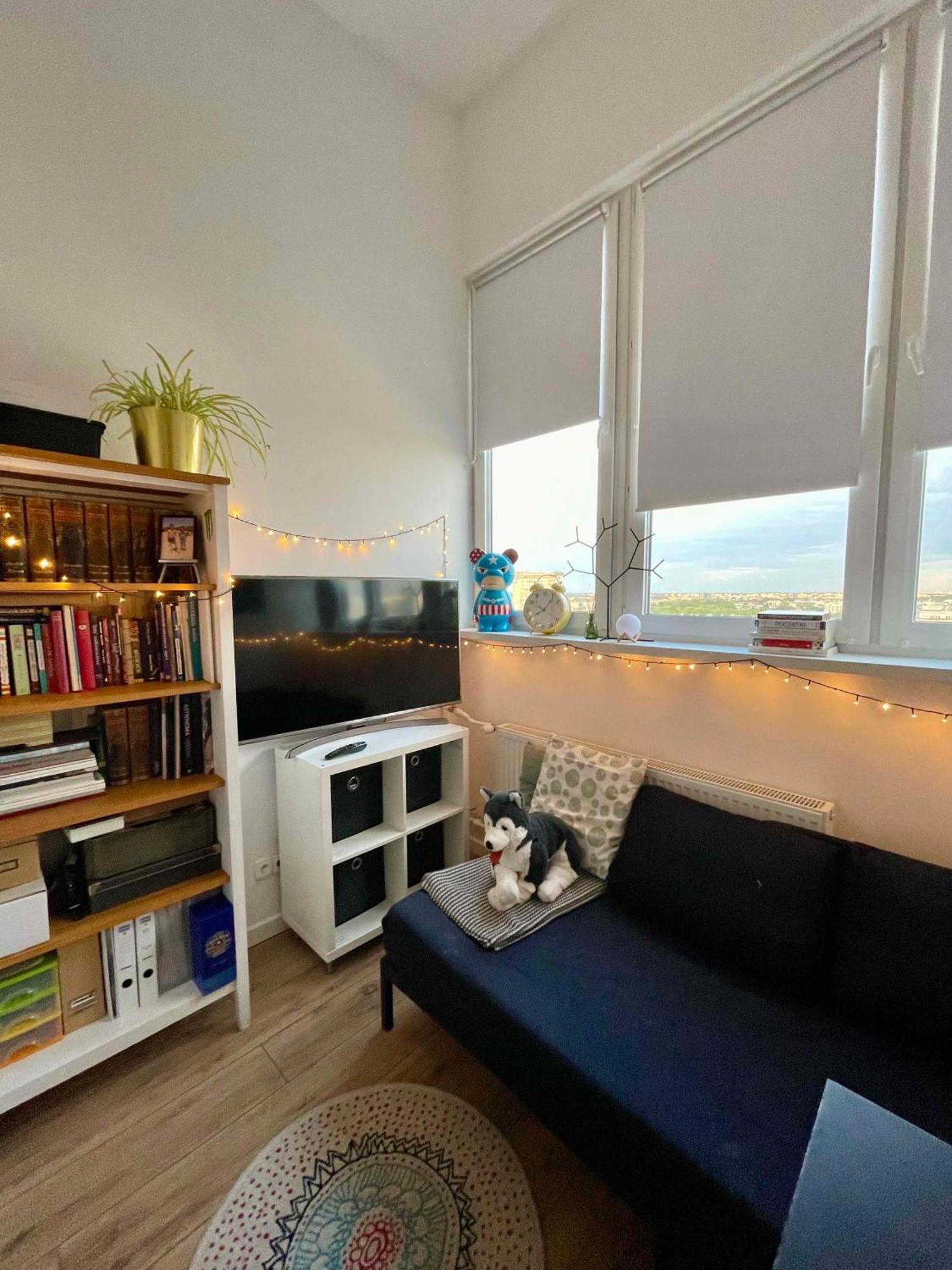 Atelier W Sercu Warszawy Z Panoramicznym Widokiem Apartment Warsaw Exterior photo